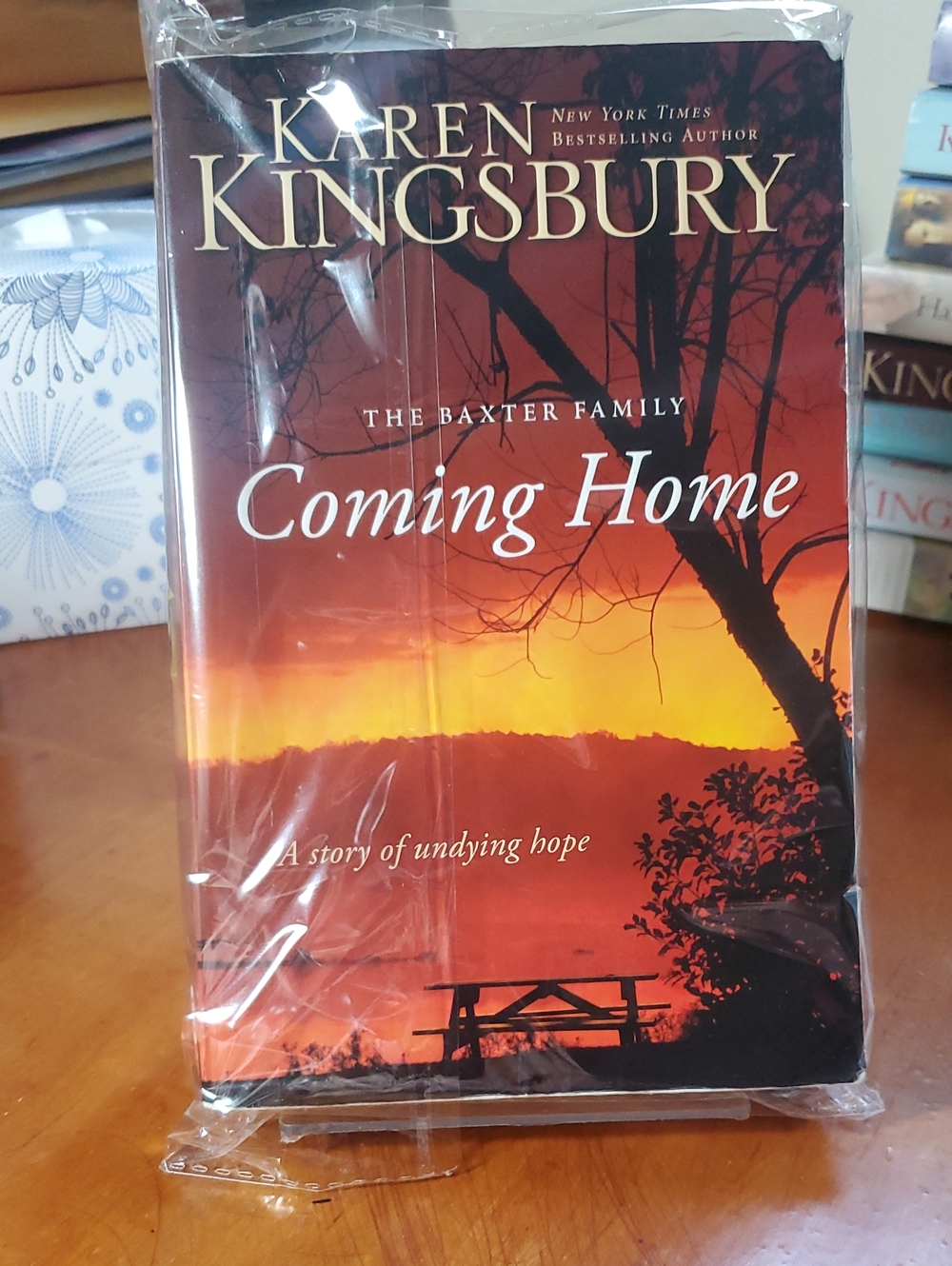 Karen Kingsbury 'Coming Home' - Warm Sunset Cover